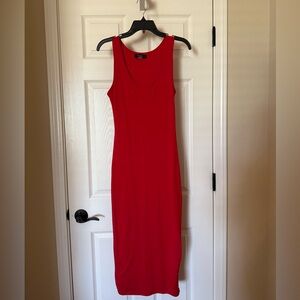 Joe & Elle Bold Red Maxi Dress